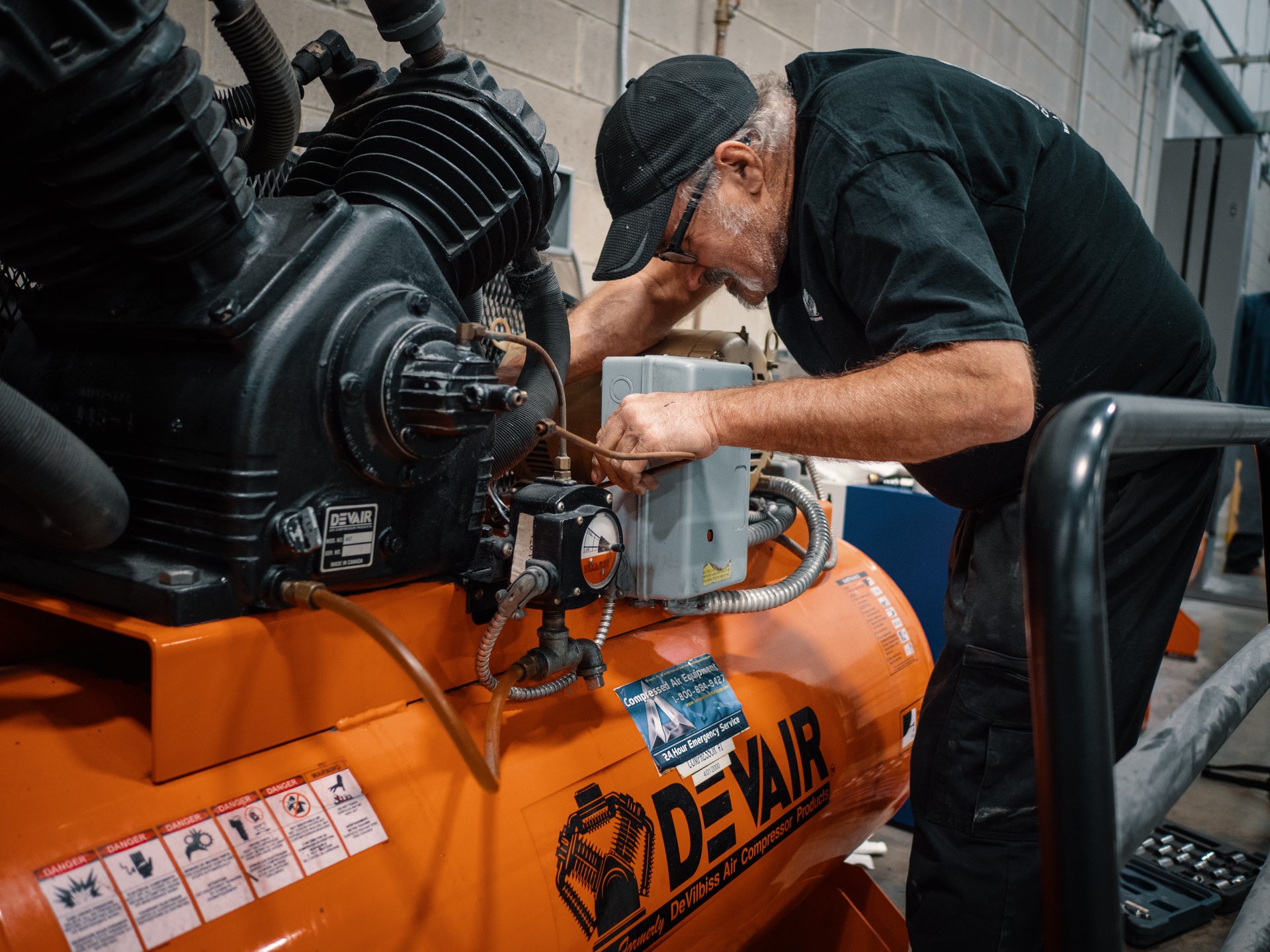 DevAir Compressor Service and Repair 24 Hours NJ, PA, DE